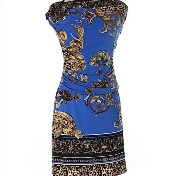 Floral and leopard dress - Picture 2 of 2